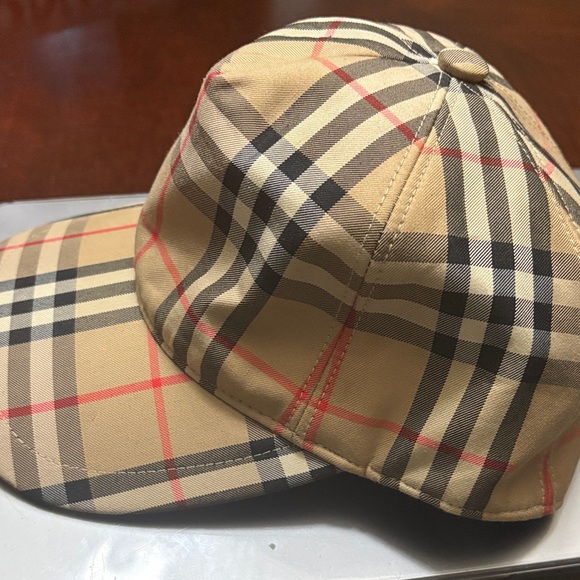 Burberry Vintage Archive Beige Check Cap - Picture 2 of 6